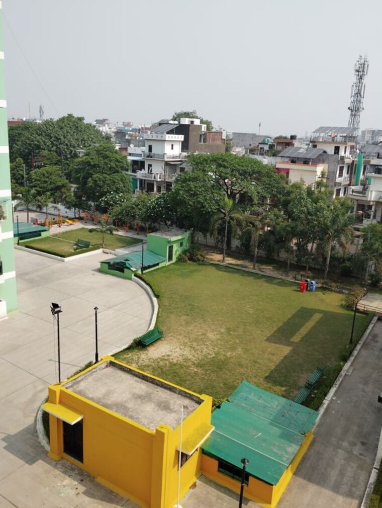 Balcony, lda-srijan-apartments 2 Bedroom 1100 Sq.Ft. Apartment In Aliganj Lucknow 10637712