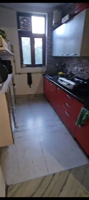 Kitchen in 2 BHK Builder Floor at Kalkaji – for Rent