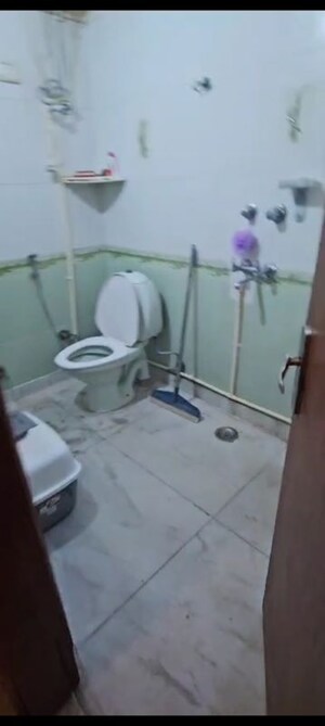 Washroom in 2 BHK Builder Floor at Kalkaji – for Rent