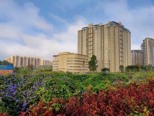 2 BHK Apartment – Exterior View View at Bhartiya Nikoo Homes Phase 2, Thanisandra Main Road - for Rent