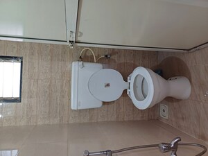 Bathroom in 1 BHK Apartment at Chamunda Residency, Ghansoli – for Rent