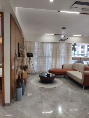 Living Room in 4 BHK Apartment at Samanvay Westbank, Sevasi – for Sale