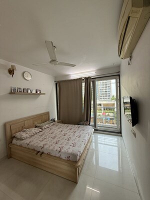Bedroom in 3 BHK Apartment at Raghunath Vihar, Kharghar – for Rent