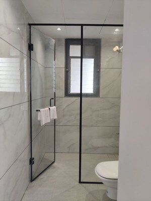 Bathroom in 4 BHK Apartment at Samanvay Westbank, Sevasi – for Sale