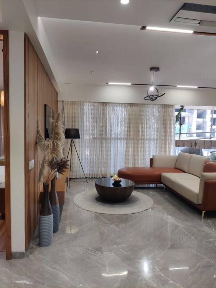 Living Room, samanvay-westbank 4 Bedroom 1882 Sq.Ft. Apartment In Sevasi Vadodara 10637780