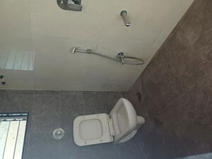 Bathroom in 1 BHK Apartment at Chamunda Residency, Ghansoli – for Rent