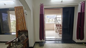 Living Room in 2.5 BHK Penthouse at Hari Om Puram, Aundh – for Rent