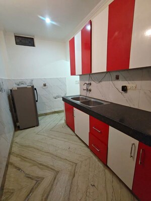 Kitchen in 1 BHK Builder Floor at Saket – for Rent