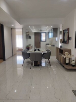 Living Room in 4 BHK Apartment at Samanvay Westbank, Sevasi – for Sale