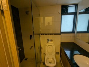 Bathroom in 3 BHK Apartment at Godrej Urban Park, Chandivali – for Rent