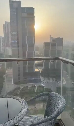 Balcony in Studio Apartment at M3M My Den, Sector 67 – for Rent