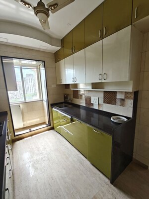 Kitchen in 3 BHK Apartment at Hiranandani Gardens Glen Height, Powai – for Rent