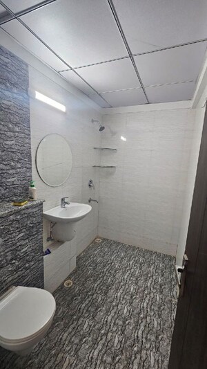 Bathroom in 1 RK Apartment at Nirala Estate II, Tech Zone 4 Greater Noida – for Rent