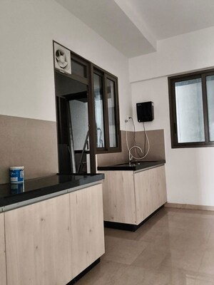 Kitchen in 3 BHK Apartment at Adani Ten BKC, Bandra East – for Rent
