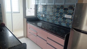 Kitchen in 2 BHK Apartment at Goel Ganga Legend, Bavdhan – for Rent