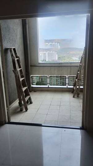 Balcony in 2 BHK Apartment at Goel Ganga Legend, Bavdhan – for Rent