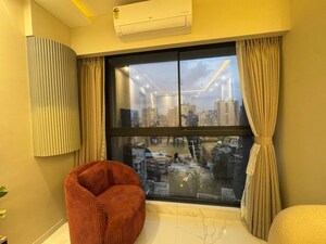 Living Room in 2 BHK Apartment at Prescon Midtown Bay, Mahim West – for Sale
