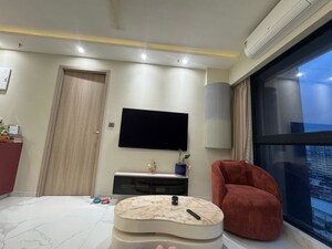 Living Room in 2 BHK Apartment at Prescon Midtown Bay, Mahim West – for Sale