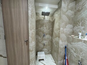 Bathroom in 2 BHK Apartment at Prescon Midtown Bay, Mahim West – for Sale