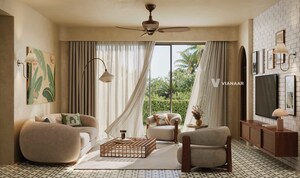 Living Room in 2 BHK Apartment at Mandrem – for Sale