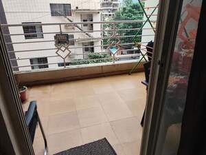 Balcony in 2 BHK Apartment at Raj Heramb Regalia Residency, Bavdhan – for Rent