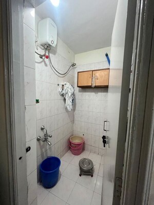 Bathroom in 1 BHK Apartment at Gopinath Nagar CHS, Kothrud – for Rent