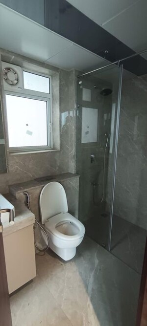 Bathroom in 3 BHK Apartment at LnT Elixir Reserve, Powai – for Rent