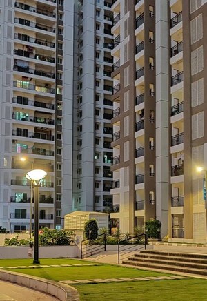 4 BHK Apartment – Exterior View View at Cybercity Rainbow Vistas Rock Gardens, Hi Tech City - for Rent