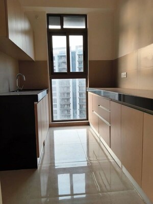 Kitchen in 3 BHK Apartment at Adani Ten BKC, Bandra East – for Rent