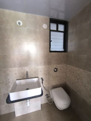 Bathroom in 3 BHK Apartment at Kohinoor Sapphire, Tathawade – for Rent