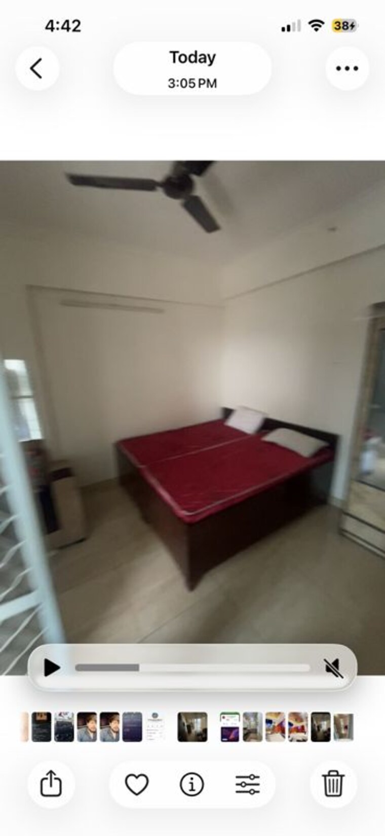 Bedroom, gaur-city-2-14th-avenue 1 Bedroom 550 Sq.Ft. Apartment In Sector 16c Greater Noida Greater Noida 10638068