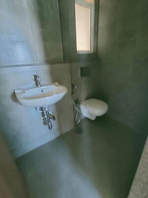 Bathroom in 1 BHK Apartment at Dosti Oro 67, Kandivali West – for Rent
