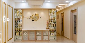 Living Room in 3 BHK Apartment at Adani Ten BKC, Bandra East – for Rent