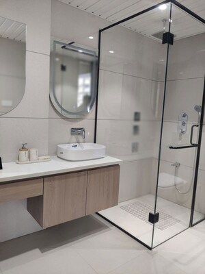 Bathroom in 4 BHK Apartment at Samanvay Westbank, Sevasi – for Sale