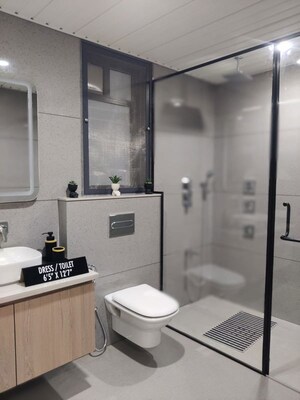 Washroom in 4 BHK Apartment at Samanvay Westbank, Sevasi – for Sale