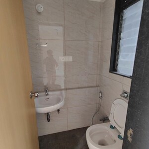 Bathroom in 2 BHK Apartment at Chandak 34 Park Estate, Goregaon West – for Rent