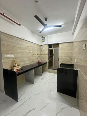 Kitchen in 3 BHK Apartment at Hum Solaris, Kandivali West – for Rent