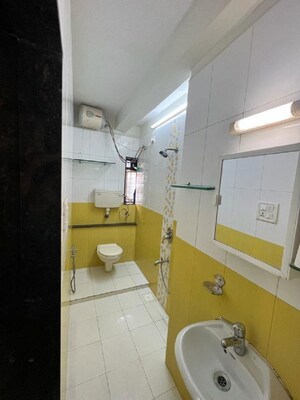 Bathroom in 2 BHK Apartment at Bandra West – for Rent