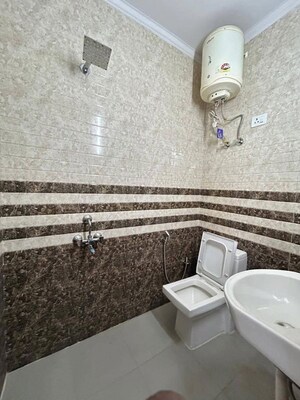 Bathroom in 2 BHK Apartment at Freedom Fighters Enclave – for Rent