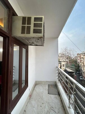 Balcony in 2 BHK Apartment at Freedom Fighters Enclave – for Rent