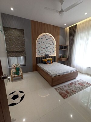 Bedroom in 3 BHK Apartment at Beharay Rathi Hillview Residency, Kothrud – for Sale