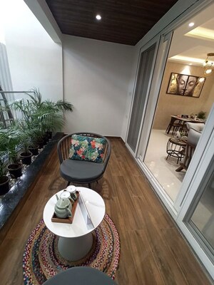 Balcony in 3 BHK Apartment at Beharay Rathi Hillview Residency, Kothrud – for Sale