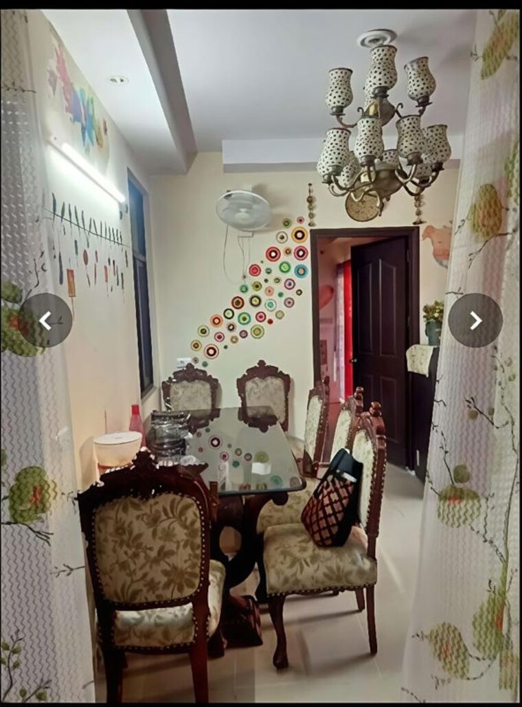 Living Room, charms-castle 2.5 Bedroom 1250 Sq.Ft. Apartment In Raj Nagar Extension Ghaziabad 10638159