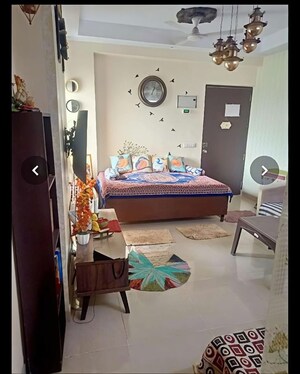 Team Area in 2.5 BHK Apartment at Charms Castle, Raj Nagar Extension – for Rent