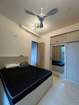 Bedroom in 2 BHK Apartment at Adani Ten BKC, Bandra East – for Rent