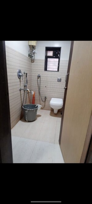 Bathroom in 2 BHK Apartment at Vile Parle Mahaveer, Vile Parle West – for Rent
