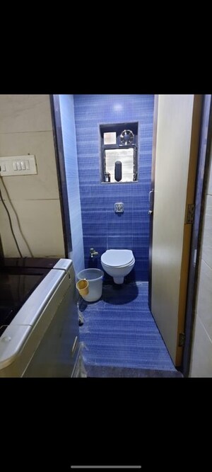 Bathroom in 2 BHK Apartment at Vile Parle Mahaveer, Vile Parle West – for Rent