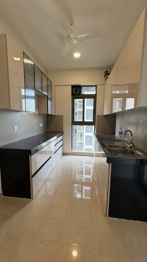 Kitchen in 3 BHK Apartment at Adani Ten BKC, Bandra East – for Rent