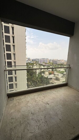 Balcony in 3 BHK Apartment at Adani Ten BKC, Bandra East – for Rent