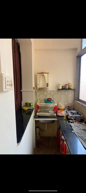 Kitchen in 2 BHK Apartment at Vile Parle Mahaveer, Vile Parle West – for Rent